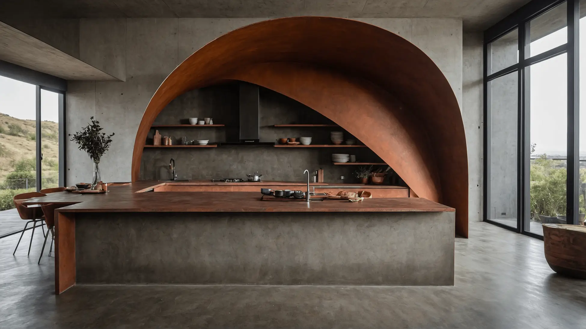 Kitchen Microcement Design