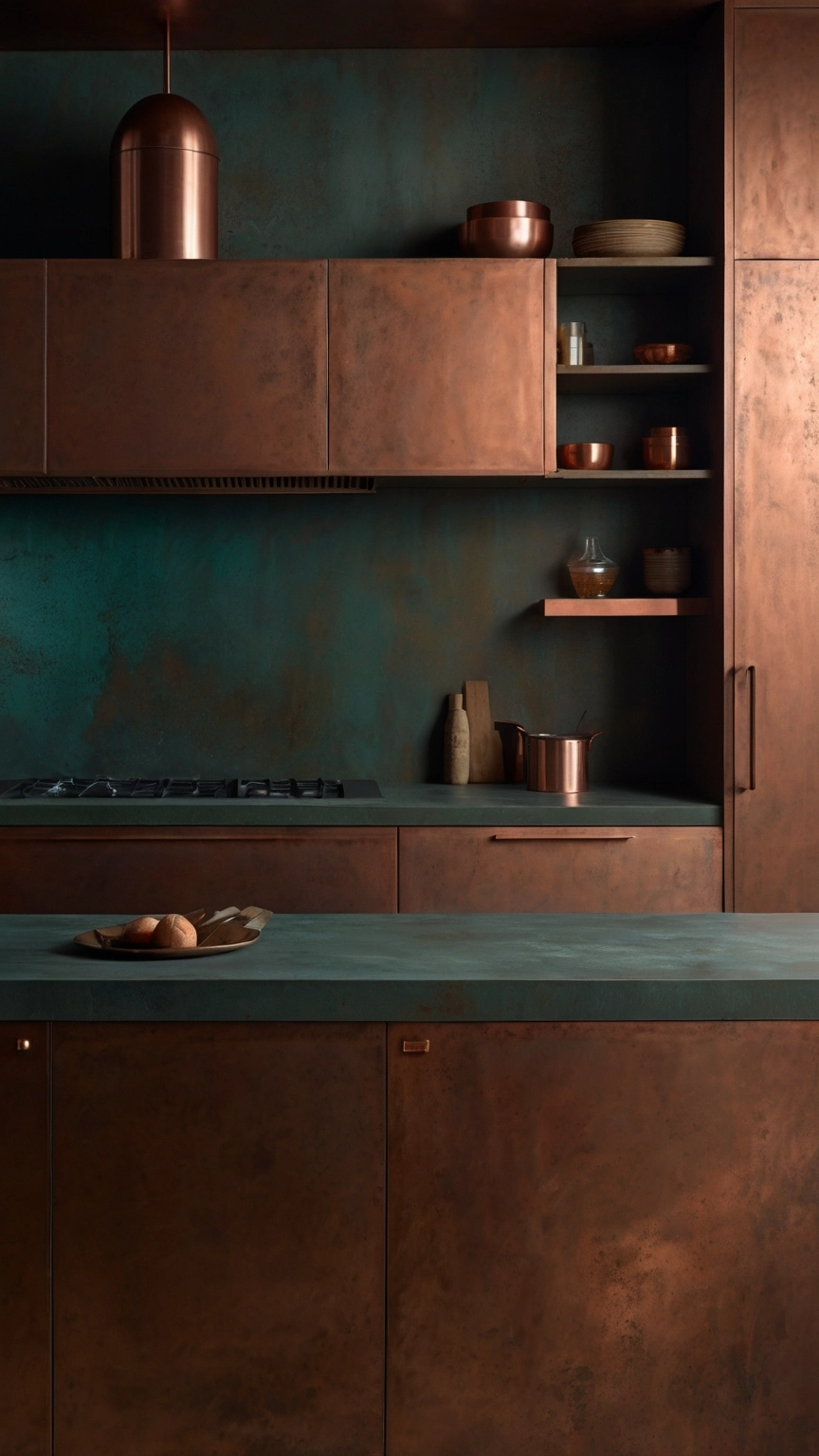 Durable Kitchen Countertops Microcement Finish