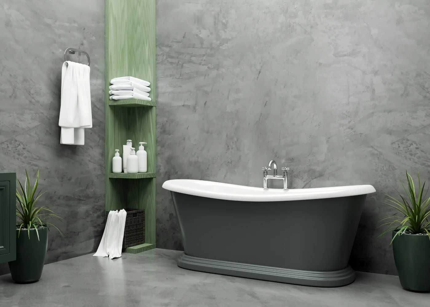Bathtub Microcement