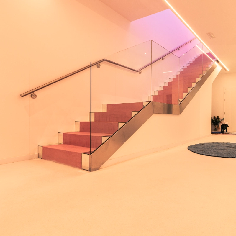 Durable Microcement Stairs
