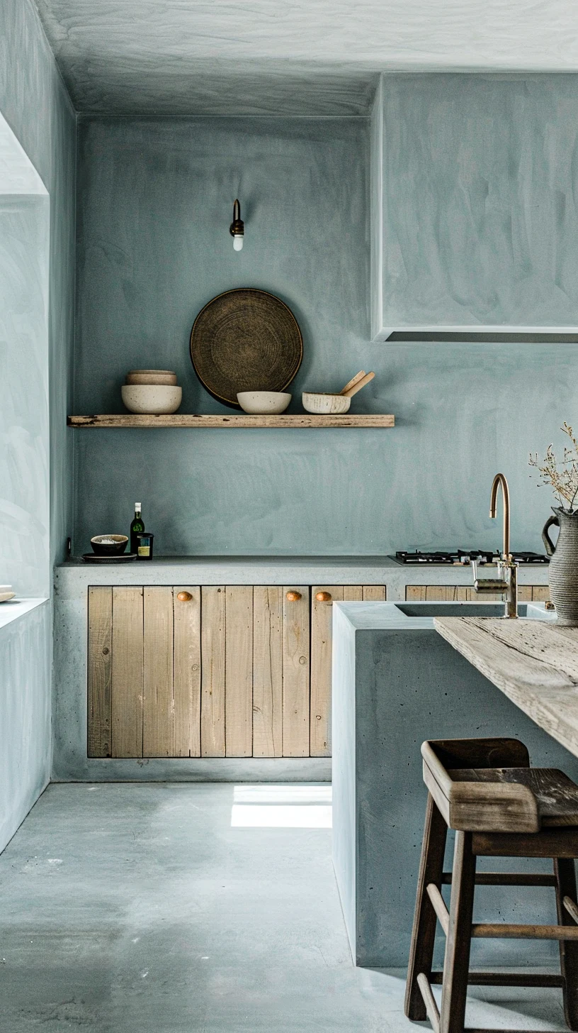 Kitchen Countertop Microcement Finish