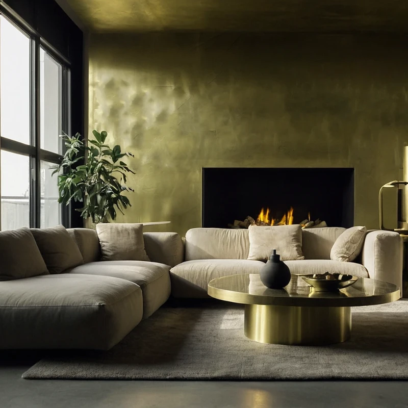 Main Living Area Microcement Finish