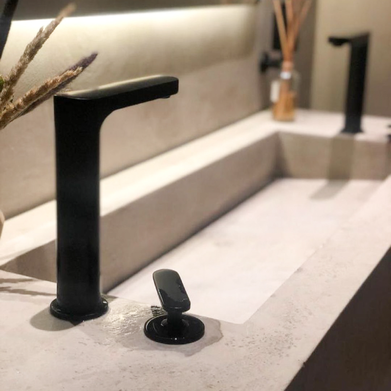 Microcement Basin Installation