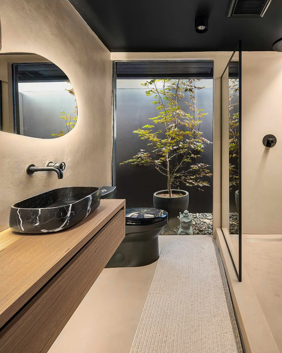 Mocrocement Bathroom Finish