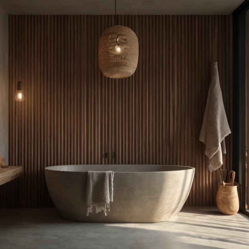 Microcemnt Bathroom Design