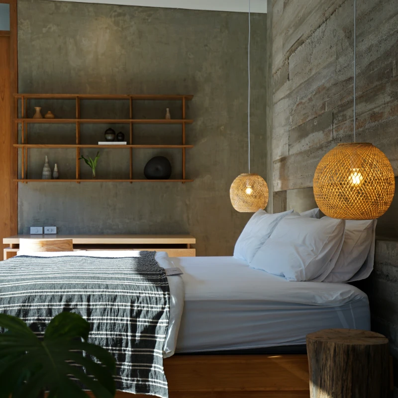 Microcement  Bedroom Design