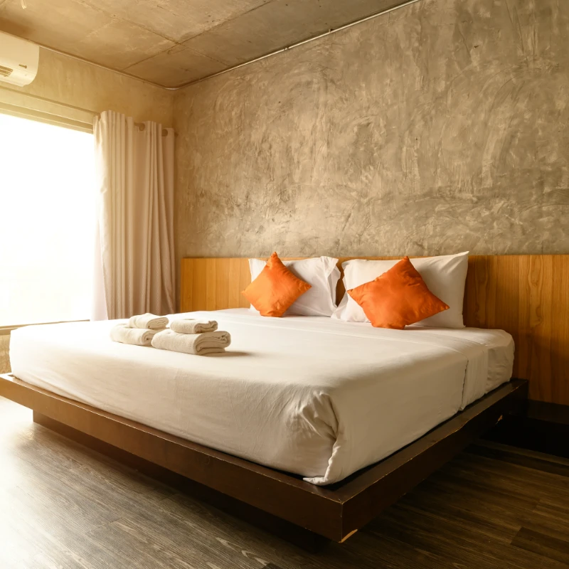 Microcement Finish in Bedrooms