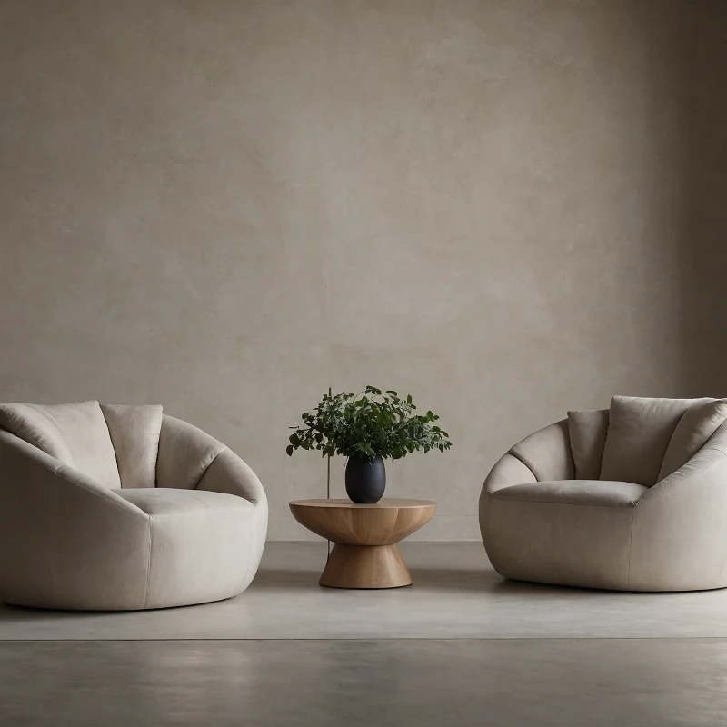 Microcement Living Rooms