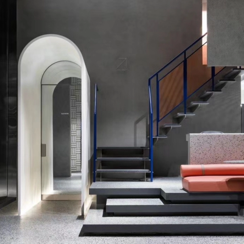 Microcement Stairs Unique Spaces