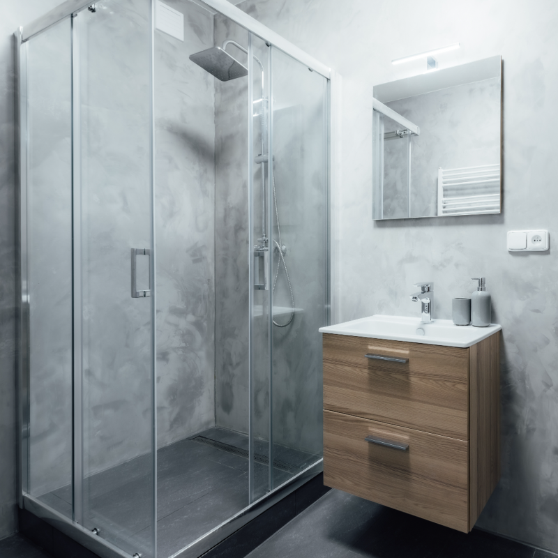 Microcement Finish For Showers