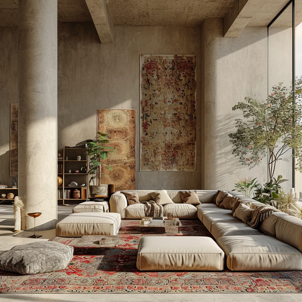 Indoor Mocrocement  Finish