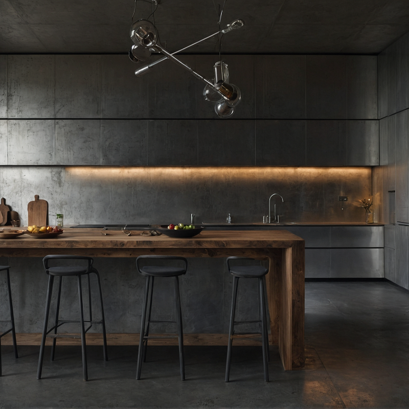 microcement for backsplashes