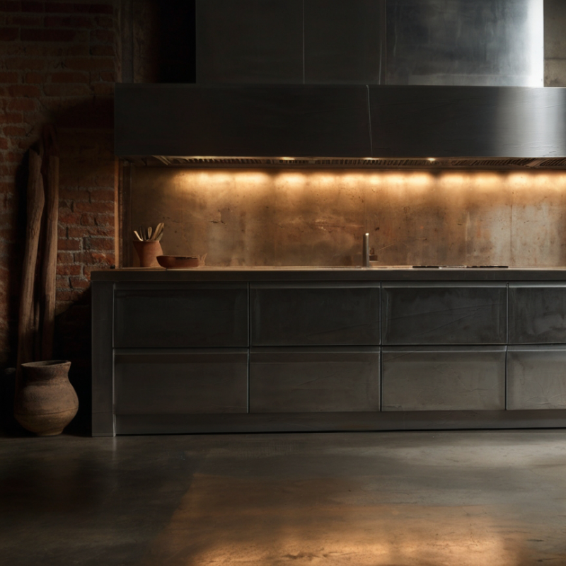 Microcement For Kitchen Backsplashes