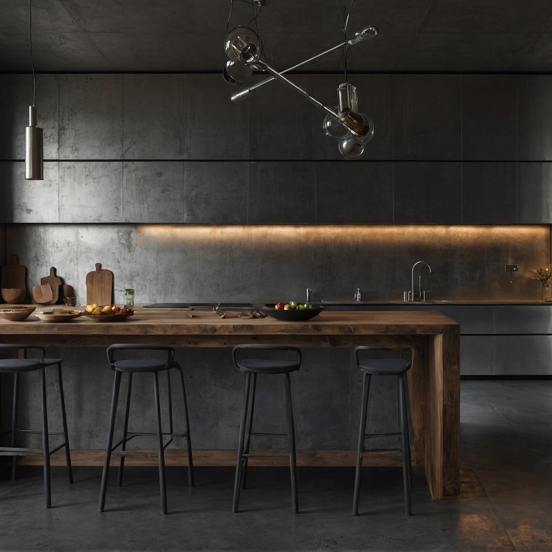 Microcement Kitchen Unique Finishes