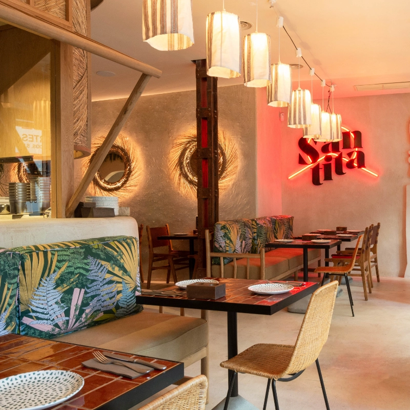 Restaurant Microcement Finish